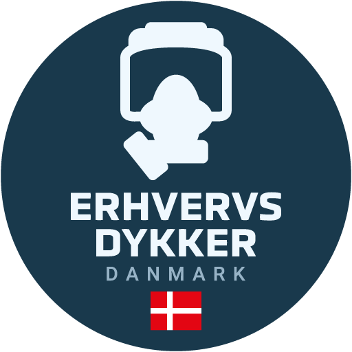 Erhvervsdykker Danmark logo